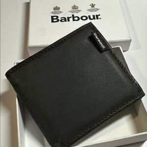 New RFID Barbour Bi-Fold Wallet